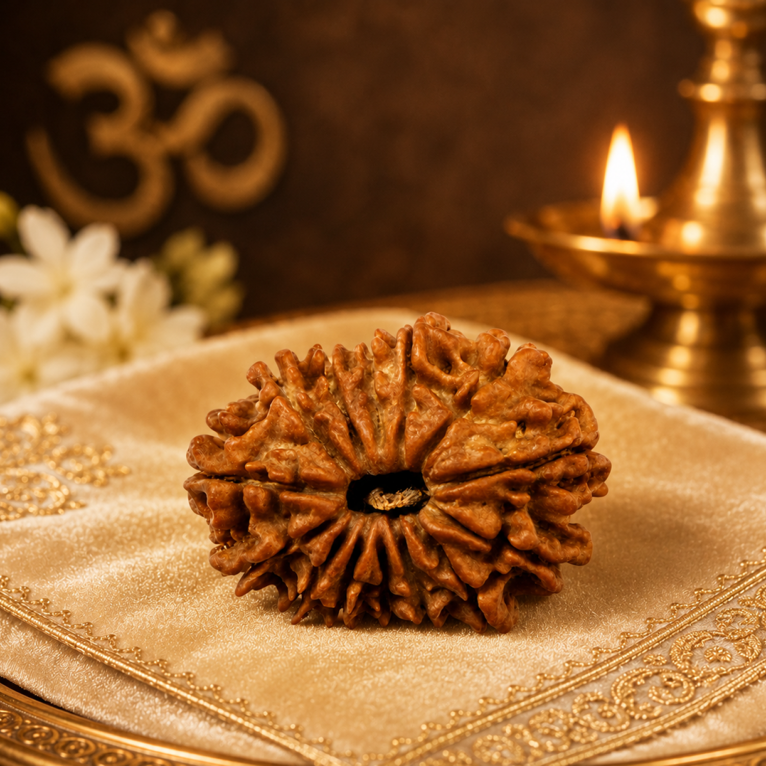 14 Mukhi Rudraksha Bead - Nepali