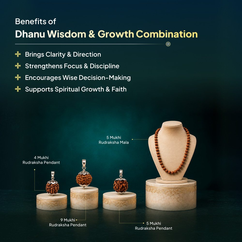 Dhanu (Sagittarius) Wisdom & Growth Combination