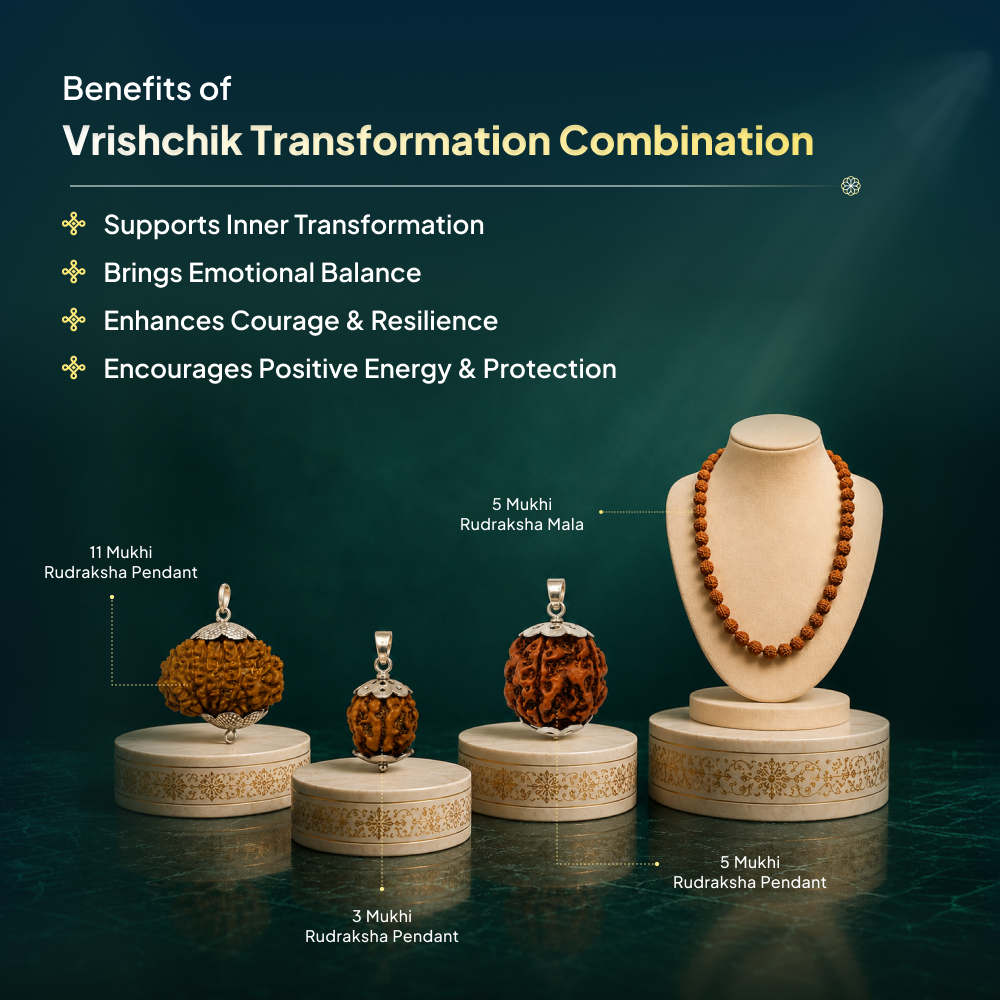Vrishchik (Scorpio) Transformation Combination