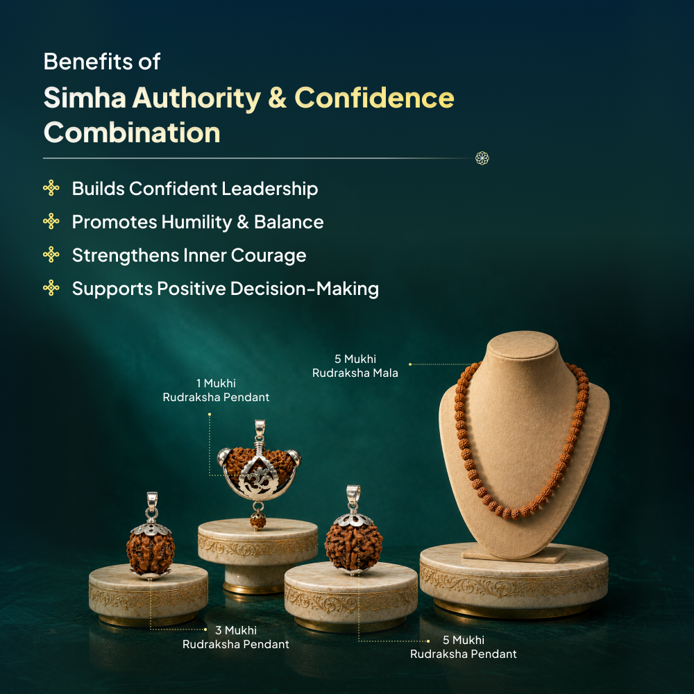Simha (Leo) Authority & Confidence Combination