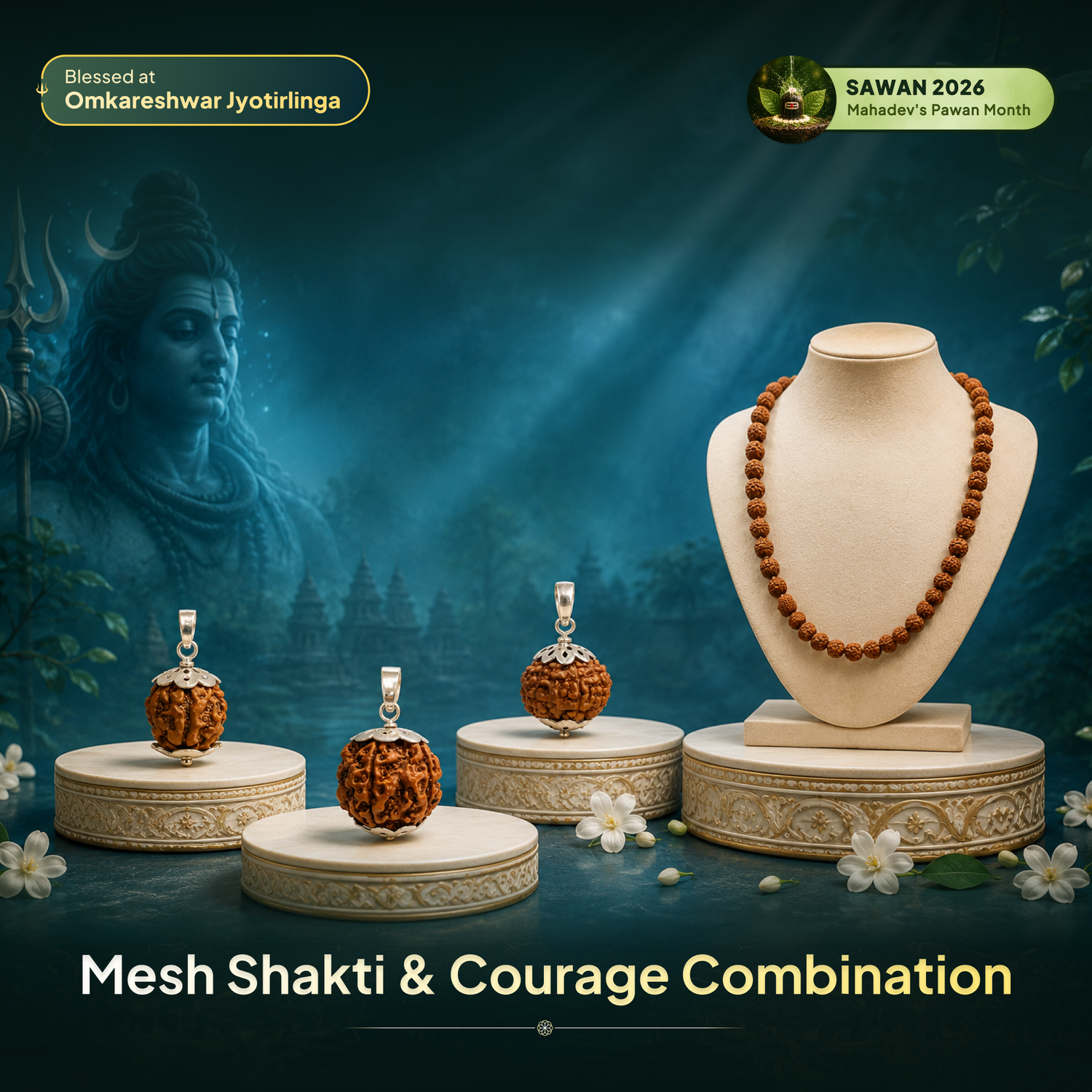 Mesh (Aries) Shakti & Courage Combination