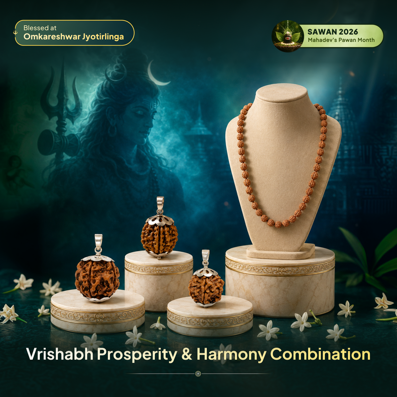 Vrishabh (Taurus) Prosperity & Harmony Combination