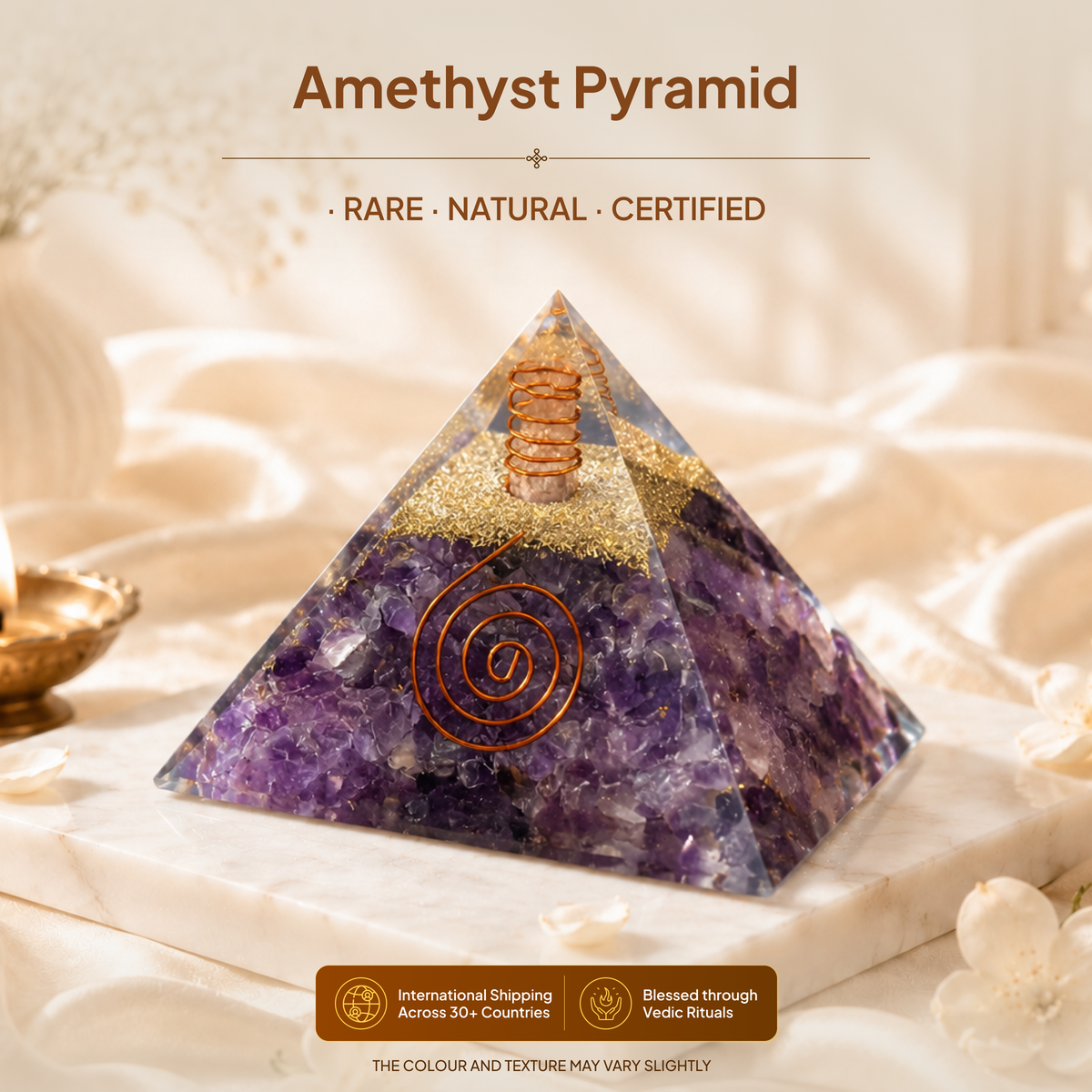 Amethyst Pyramid