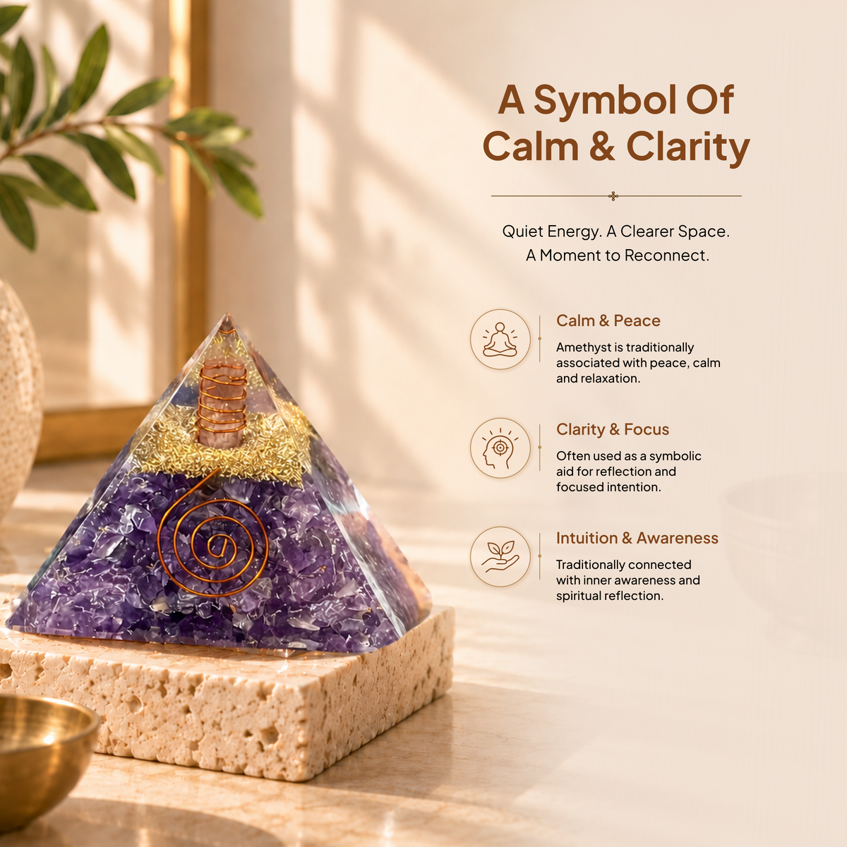 Amethyst Pyramid