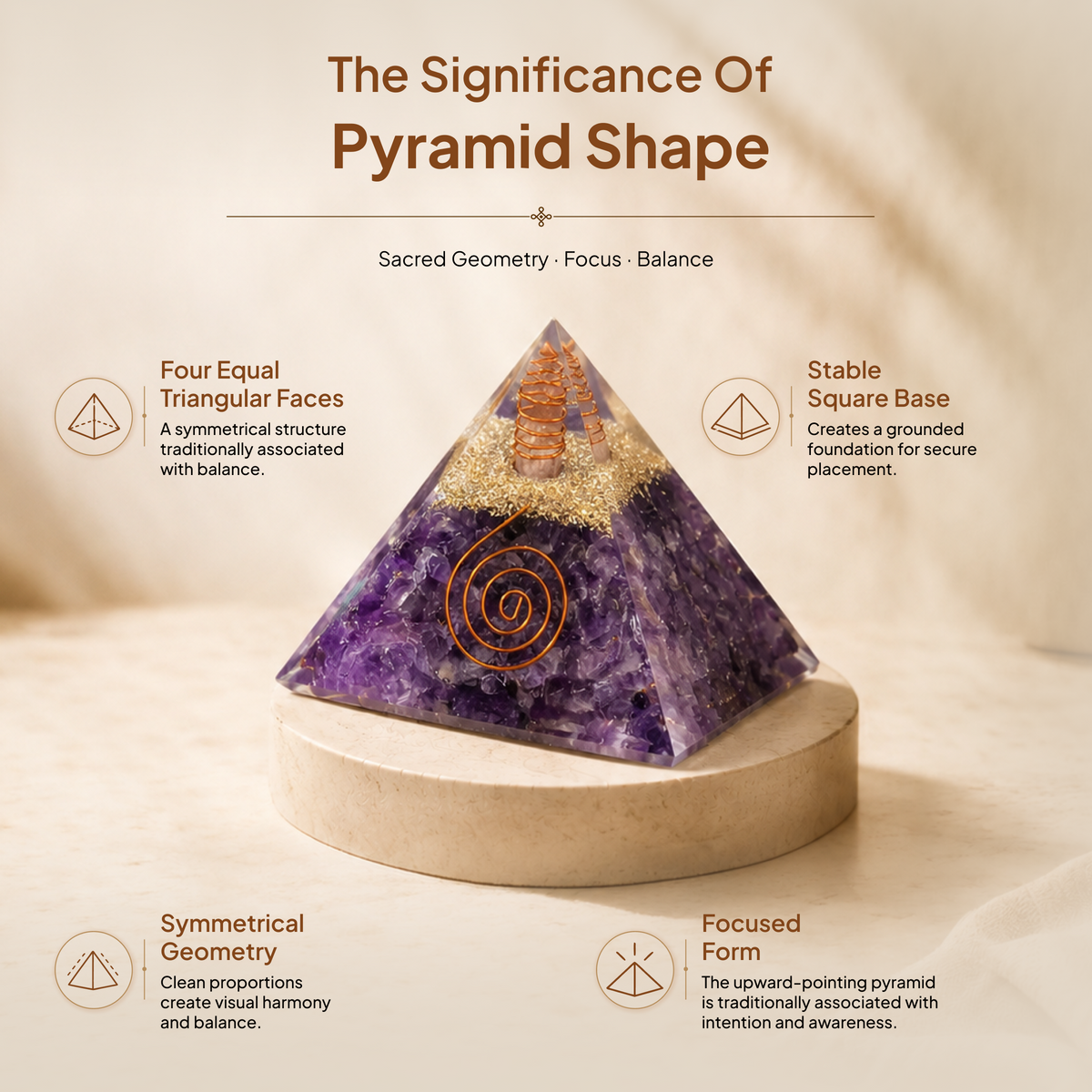 Amethyst Pyramid