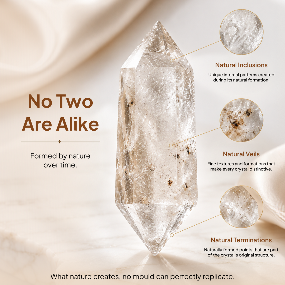 Clear Quartz Crystal - Himalayan Origin