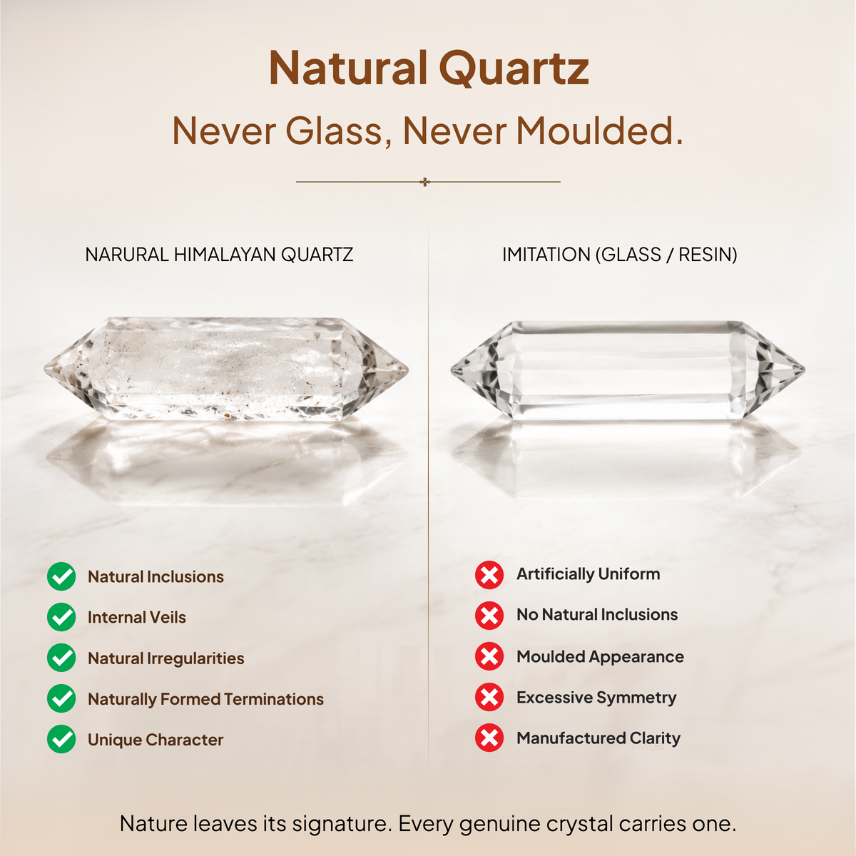 Clear Quartz Crystal - Himalayan Origin