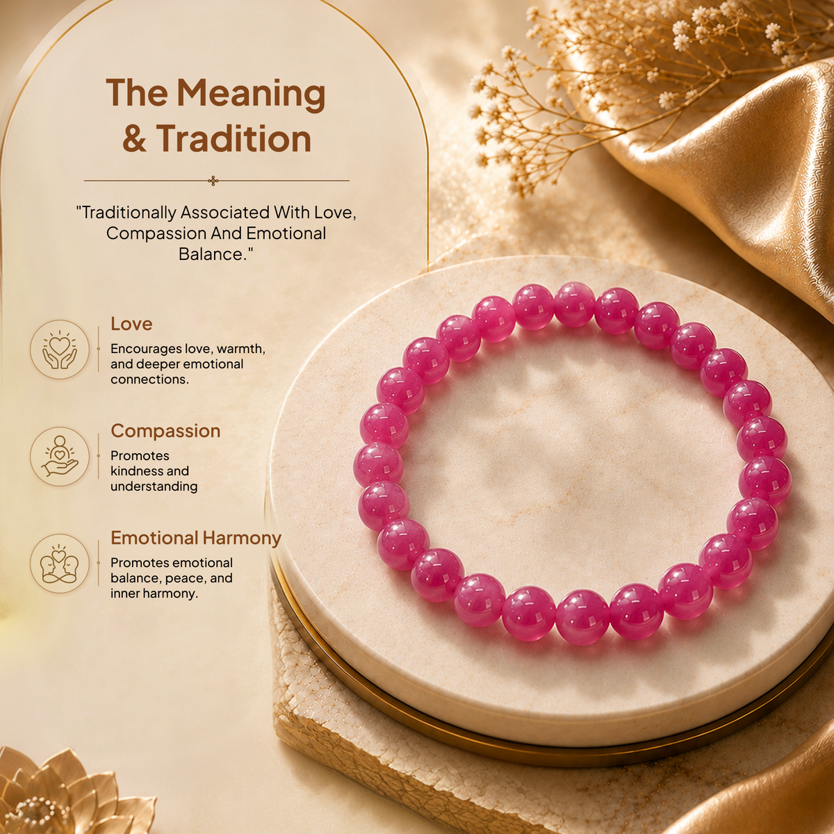 Pink Sapphire Bracelet
