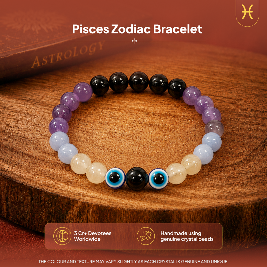 Pisces Zodiac Bracelet