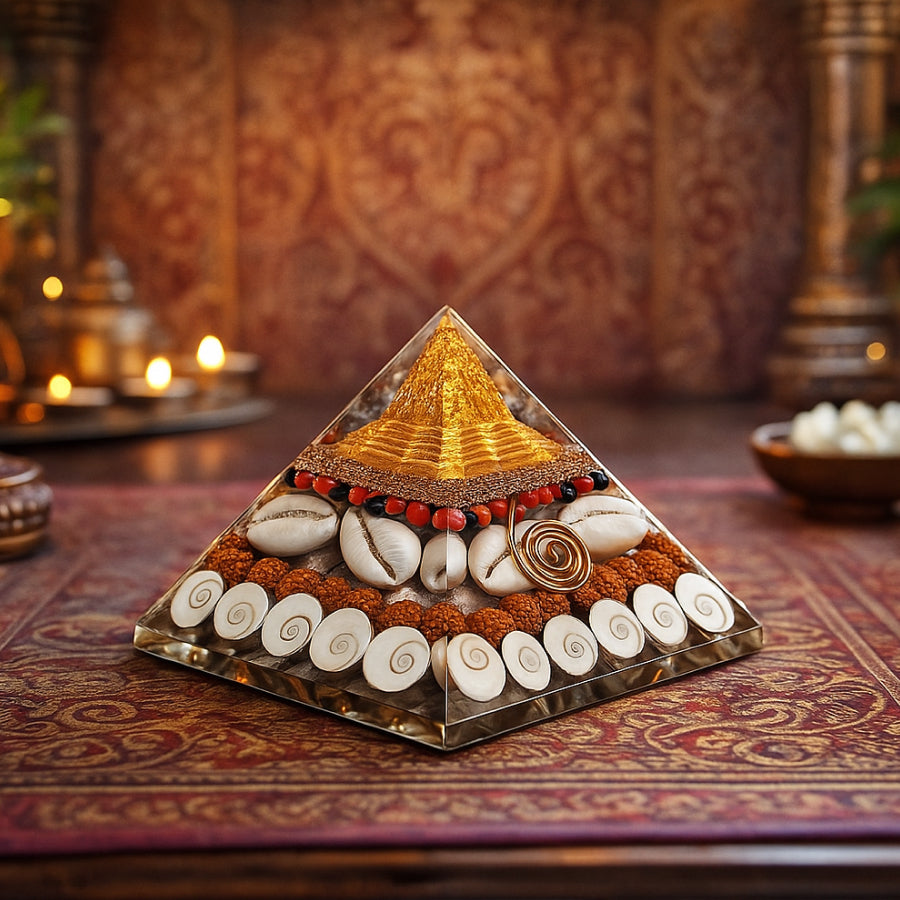 Buy Original Laxmi Yantra Pyramid for Wealth & Prosperity | Price ...
