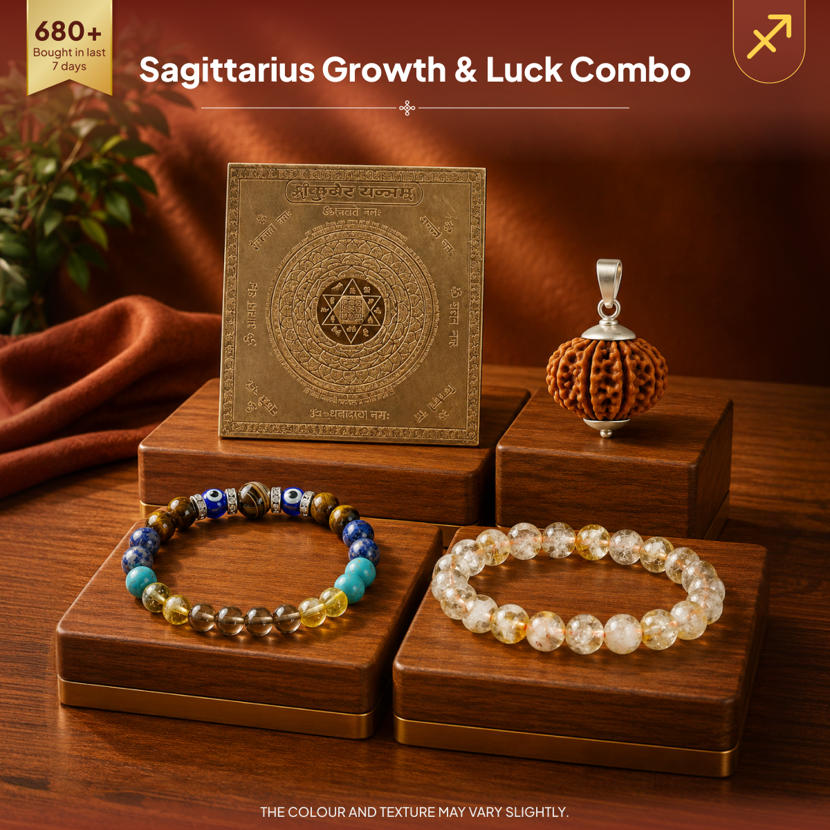 Sagittarius Growth & Luck Combo