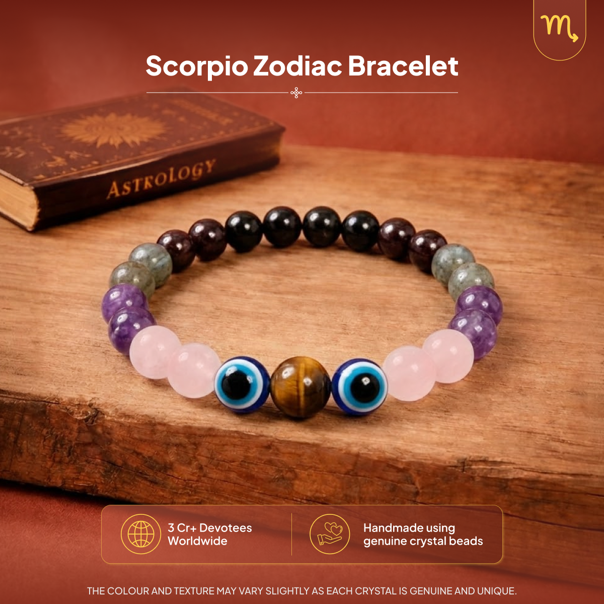 Scorpio Zodiac Bracelet